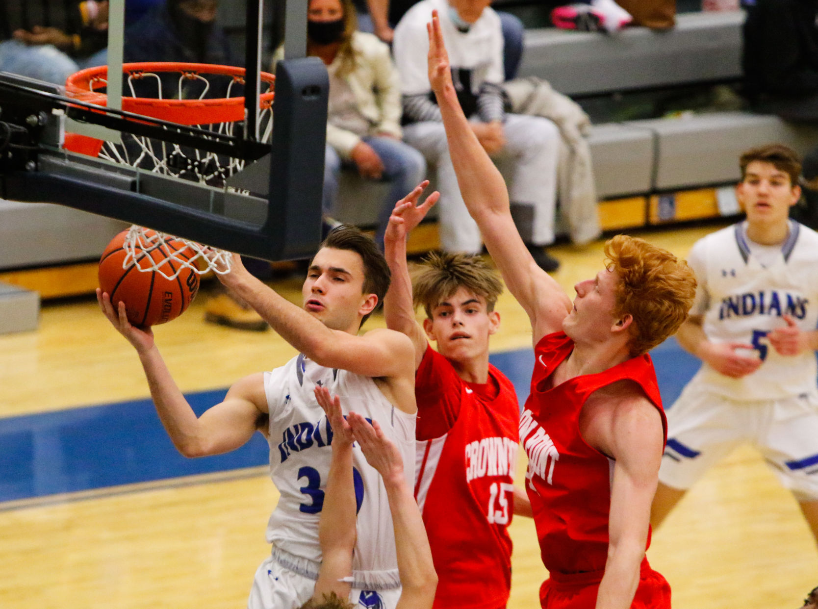 Crown Point at Lake Central boys basketball
